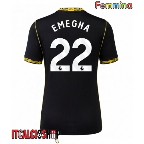Chelsea Emmanuel Emegha #22 Seconda Maglia Femmina 2026-27 Manica Corta